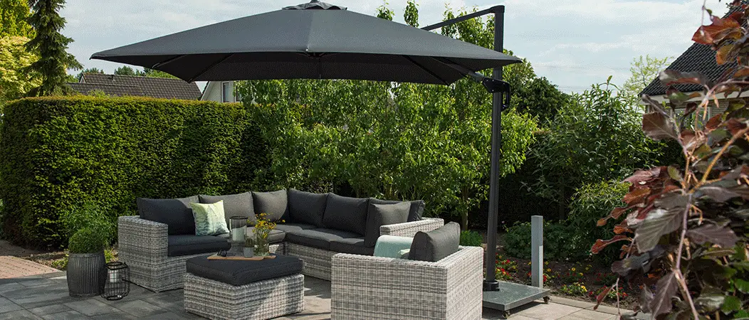 Polyester Zweefparasol
