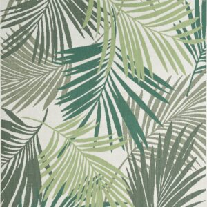 Garden Impressions Naturalis Teppich - 160x230 cm - palm leaf green