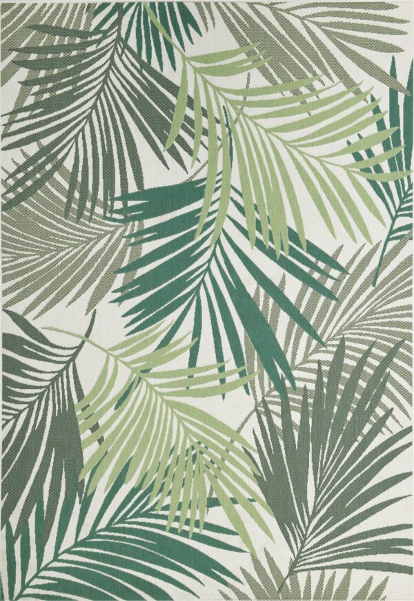 Garden Impressions Naturalis Teppich - 200x290 cm - palm leaf green