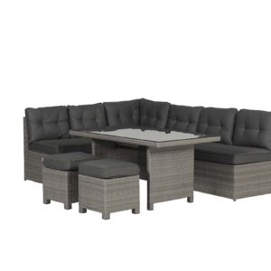 Garden Impressions Coral L/D Set 5-tlg. - org. grey 8