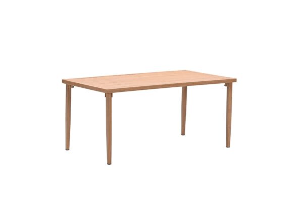 Sardinia Dining Tisch - 160x90 cm - light teaklook