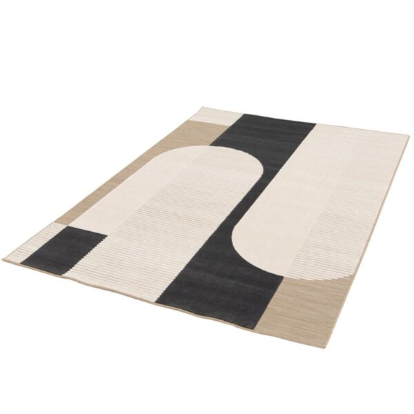 Art deco karpet - 120x170 cm - ecru - Afbeelding 2