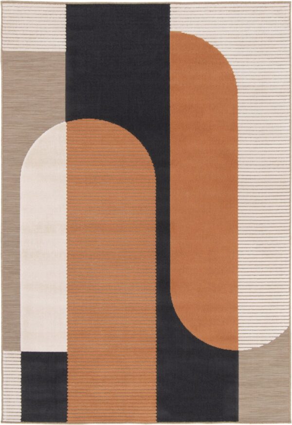 Garden Impressions Art deco Teppich - 120x170 cm -  terra