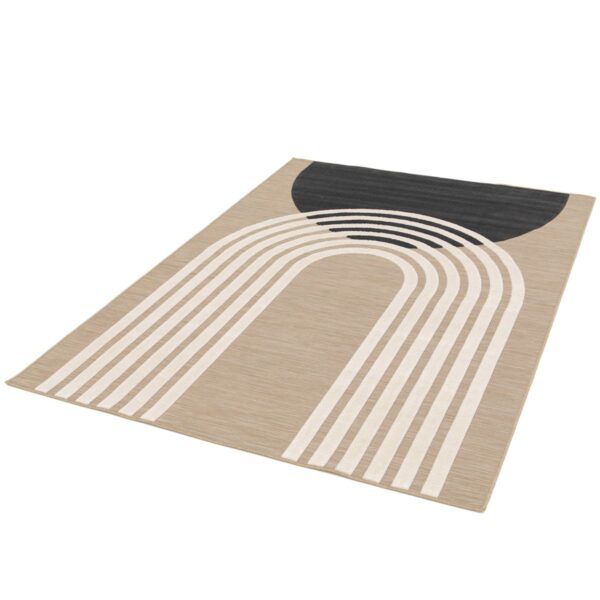 Garden Impressions Art deco karpet - 120x170 cm - desert sand - Afbeelding 2