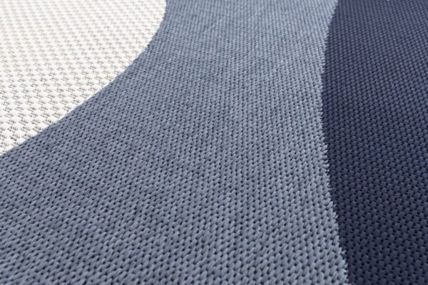 Organic karpet - 160x230 cm - blauw - Afbeelding 2