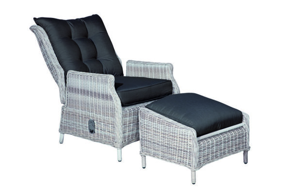 Veracruz relaxchair + footrest
