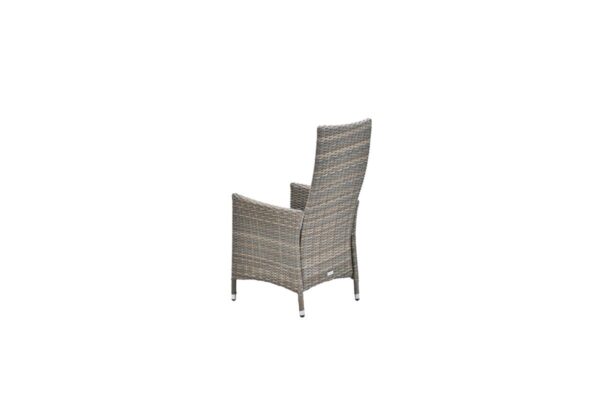 Garden Impressions Mexico verstelbare fauteuil -  natural rotan - anthracite - Afbeelding 2