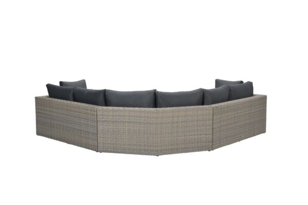Menorca loungeset - 4-delig - vintage willow - reflex black - Afbeelding 2