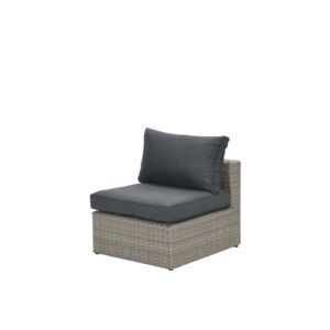 Garden Impressions Menorca Mittelelement - vintage willow L-shape/r.black