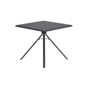 Garden Impressions Rimini Tisch - 80x80 carbon black