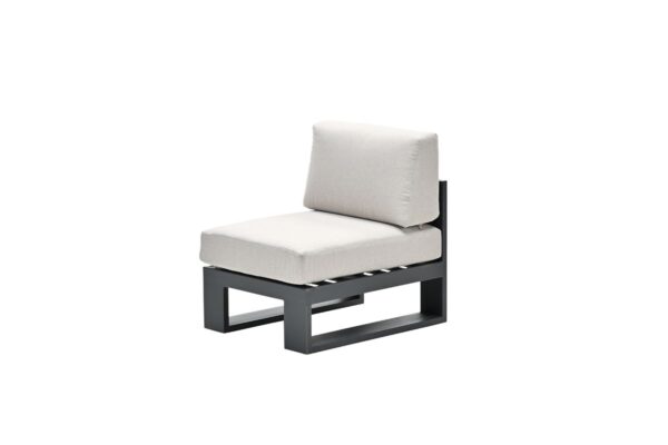 Garden Impressions Cube Mittel Element - carbon black -  desert sand