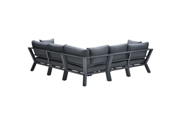 Sasha loungeset - 4-delig - carbon black - reflex black - Afbeelding 2