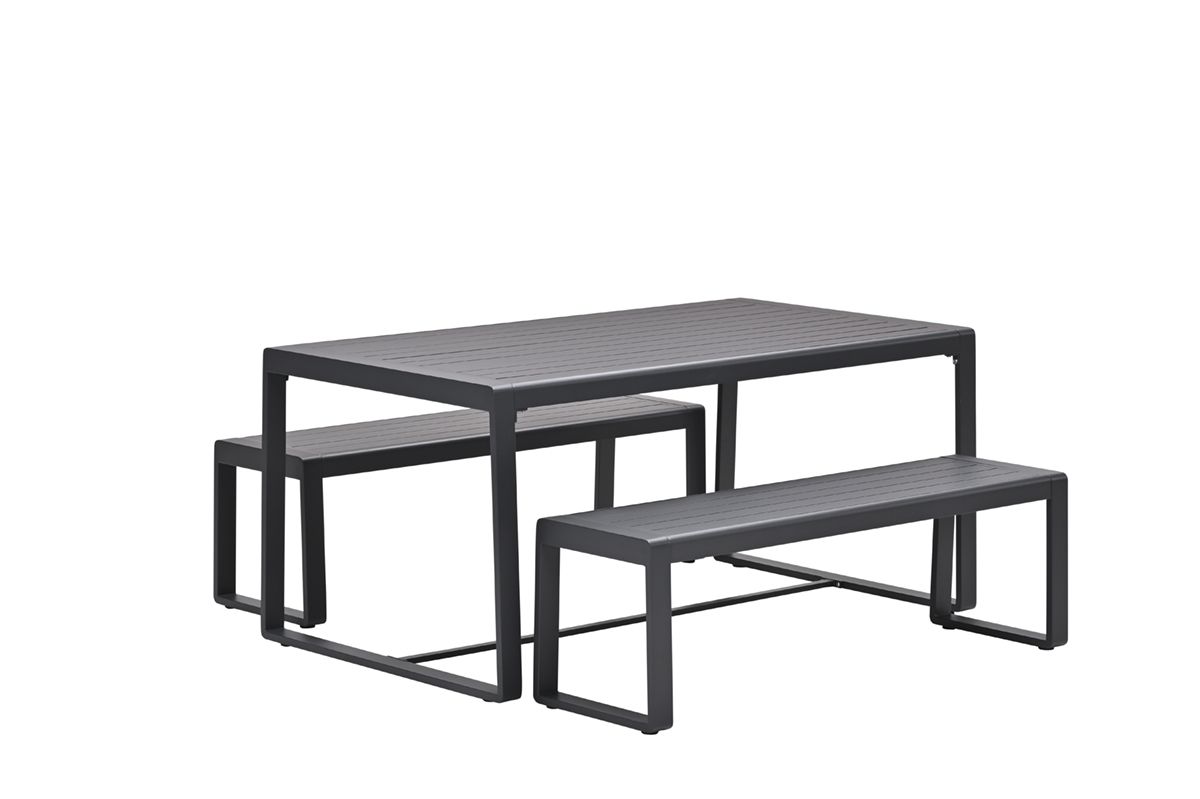 Amada picknick set - carbon black Amada picknick set - carbon black