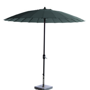 Garden Impressions Manilla Sonnenschirm - Ø250 carbon black/Dunkelgrau