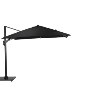 Garden Impressions Hawaii Lumen Sonnenschirm - 300x300 carbon black/ Schwarz