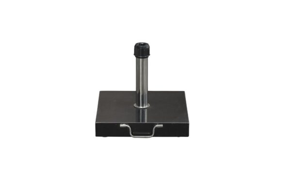 Cosmo granieten parasolvoet - 60 kg - zwart gepolijst - Afbeelding 2