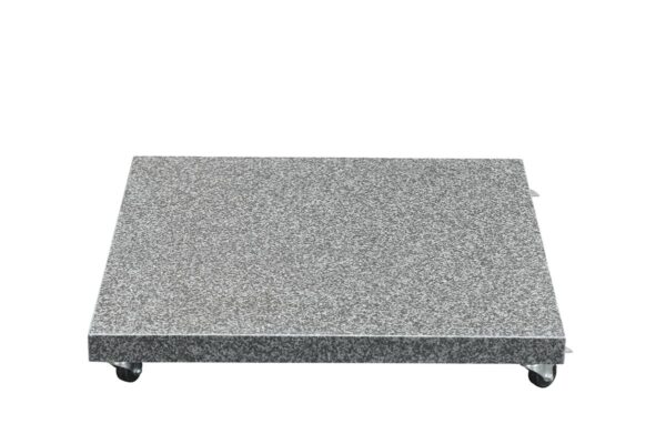 Special Hawaii granieten parasolvoet - 90 kg - space grey - verrijdbaar - Afbeelding 2