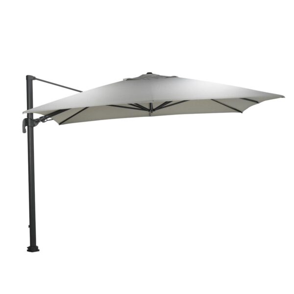 Hawaii Big Pole II Sonnenschirm - 350x350 cm - carbon black - royal sand