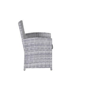 Garden Impressions Seagull dining Stuhl - cloudy grey - reflex black