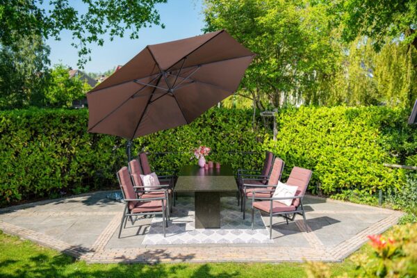 Garden Impressions Hawaii Mono Ø330 - carbon black/ taupe - Afbeelding 2