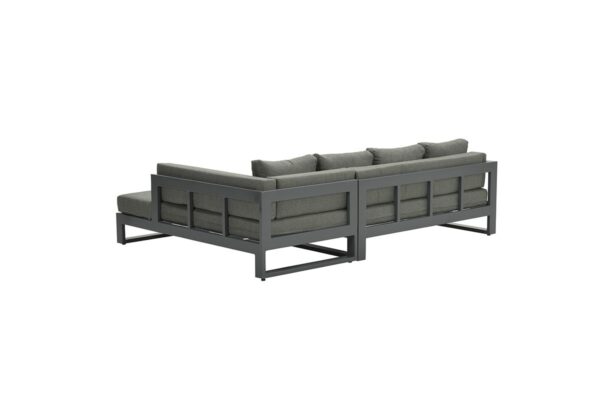 Garden Impressions Esmee loungeset 3-delig - links - carbon black/ mystic grey - Afbeelding 2