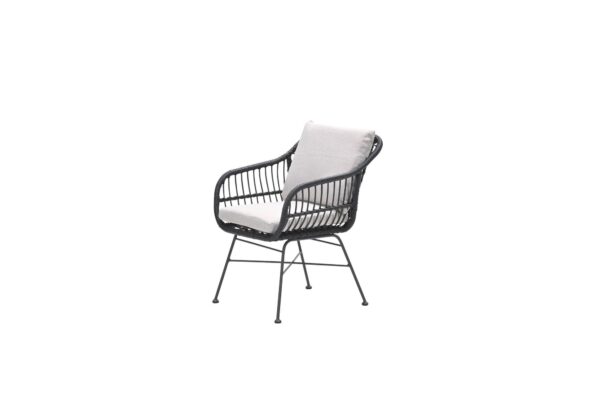 Margriet Dining Stuhl - carbon black - schwarz -desert sand