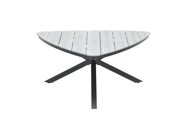 Garden Impressions Edison Triangel Tisch - 170 cm - grey teak Vironwood