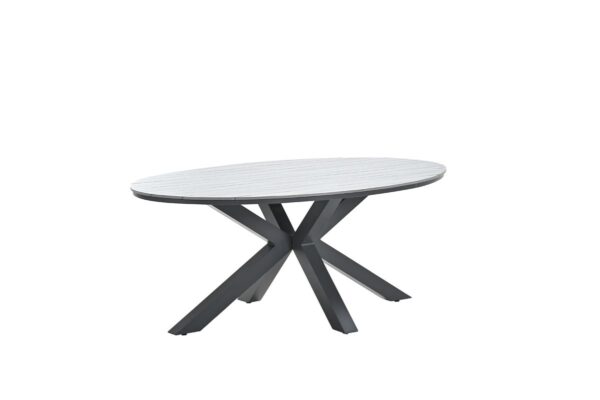 Garden Impressions Edison Tisch - 180x115 cm - grey teak Vironwood