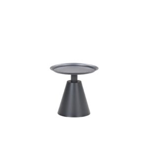 Zavala Beistelltisch - Diameter 50xH48 cm - carbon black