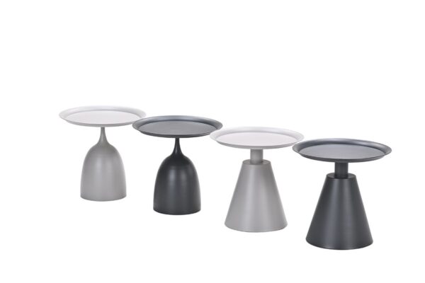 Mioala bijzettafel - diameter 50xH48 cm - carbon black Mioala bijzettafel - diameter 50xH48 cm - carbon black - Afbeelding 2