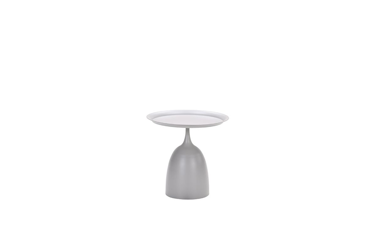 Mioala bijzettafel - diameter 50xH48 cm - taupe Mioala bijzettafel - diameter 50xH48 cm - taupe