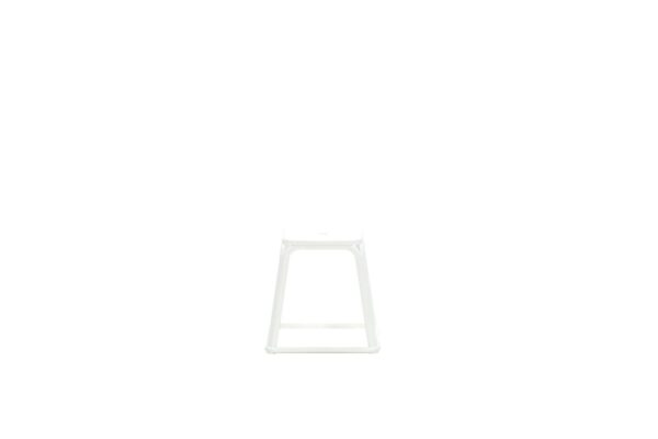 Cires kunststof krukje - wit - Afbeelding 2