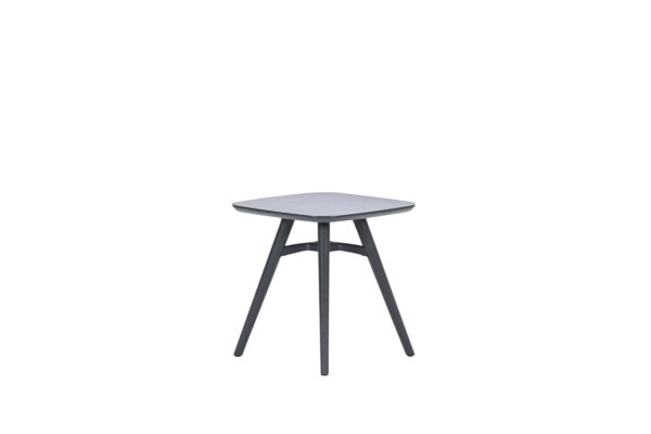 Mio Kunststoff Tisch - 71x71 cm - anthrazit