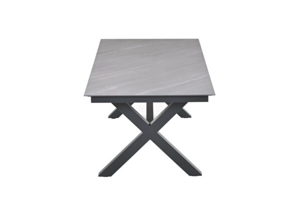 Marbella tafel - 240x100 cm - Centostone Napoli grey Marbella tafel - 240x100 cm - Centostone Napoli grey - Afbeelding 2