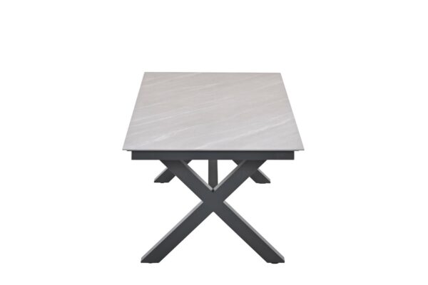Marbella tafel - 240x100 cm - Centostone Napoli sand Marbella tafel - 240x100 cm - Centostone Napoli sand - Afbeelding 2