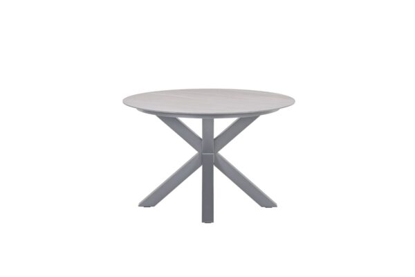 Lowland Tisch - Ø120 cm - taupe - Centostone Napoli sand
