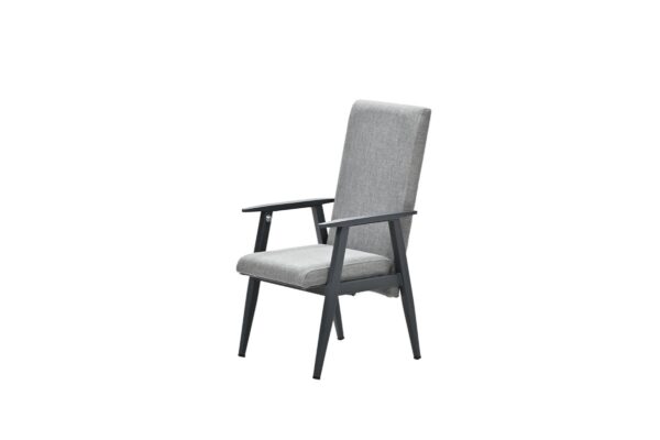 Garden Impressions Foggia verstellbarer Stuhl - carbon black - Sand Texfiber