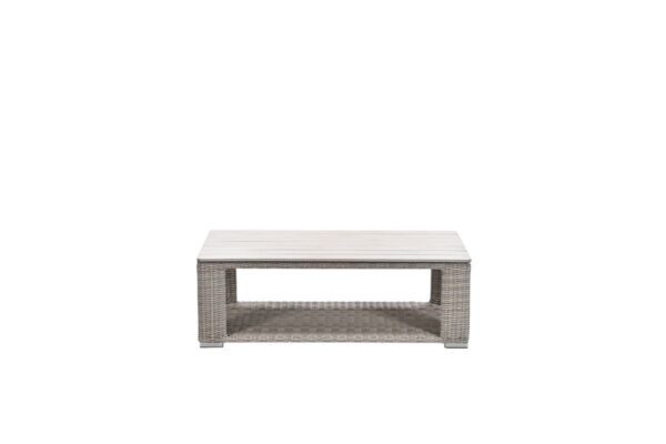 Tennessee lounge tafel - 140x80 cm - vintage willow - light teak vironwood - Afbeelding 2