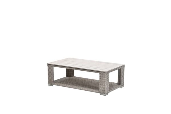 Garden Impressions Tennessee lounge Tisch - 140x80 cm- vintage willow