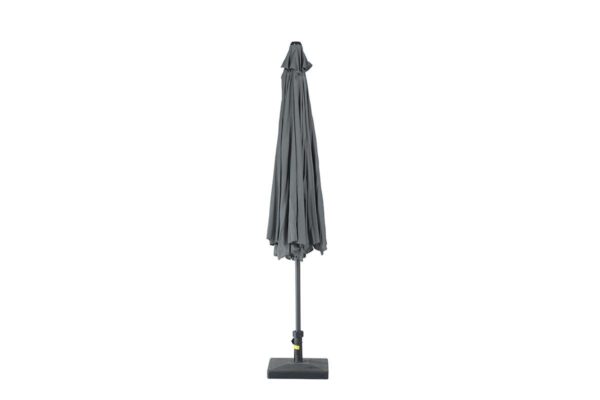 Delta parasol - Ø300 cm - carbon black - donker grijs - Afbeelding 2