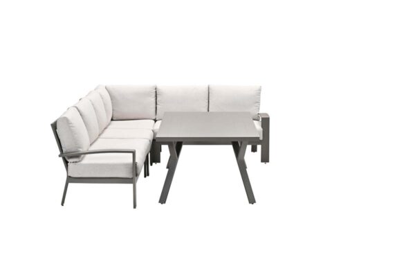 Rondo lounge-diningset - 6-delig - barista - desert sand - Afbeelding 2