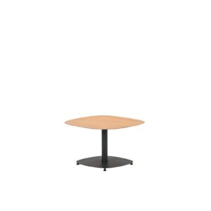 Garden Impressions Leon Beistelltisch 70x70 cm - carbon black/ light teak look