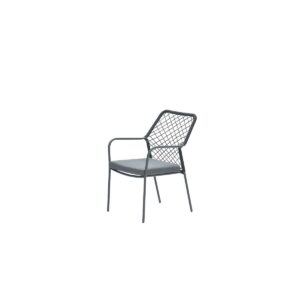 Garden Impressions Dido Dining Sessel - rope Schwarz