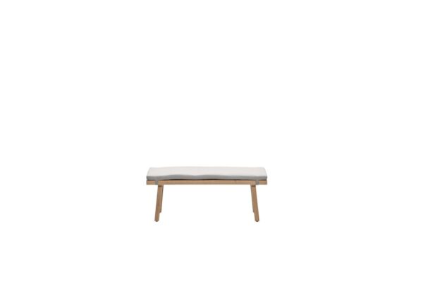 Decala sportbank - aluminium - light teak look - desert sand - Afbeelding 2