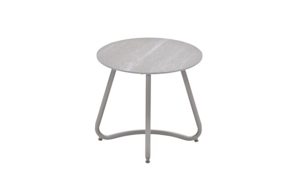 Vento Beistelltisch - Ø45xH41 cm - taupe - Centostone Napoli sand