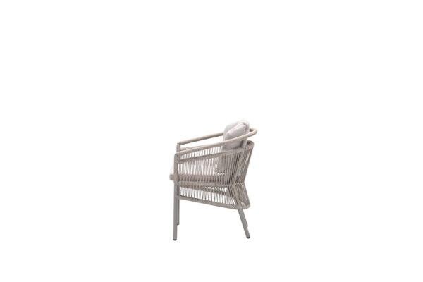 Prato dining fauteuil - taupe -rope dakar sand - desert sand Prato dining fauteuil - taupe -rope dakar sand - desert sand - Afbeelding 2
