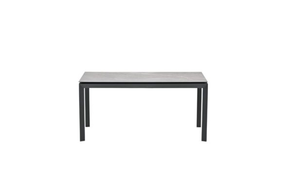 Domingo tafel - 160x90 cm - carbon black - Centostone sicilian grey - Afbeelding 2