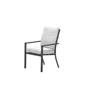 Garden Impressions Sergio Dining Stuhl - carbon black -  desert sand