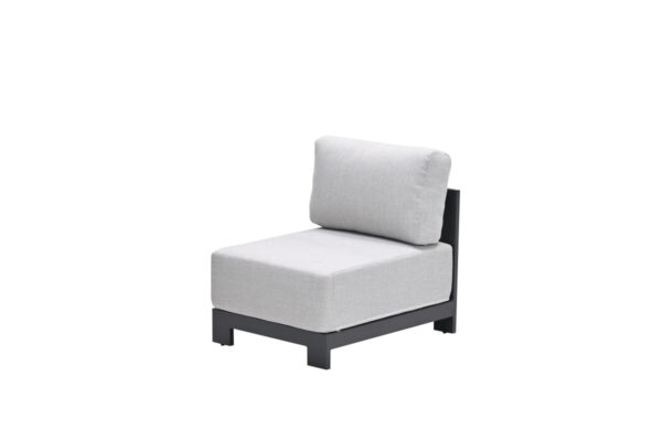 Levanto midden element - carbon black - valley sand Levanto midden element - carbon black - valley sand