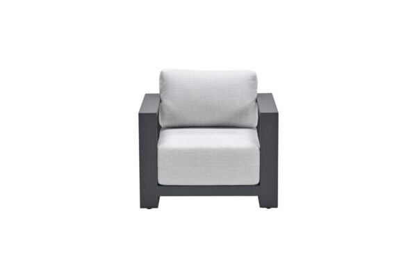 Levanto lounge fauteuil - carbon black - valley sand Levanto lounge fauteuil - carbon black - valley sand - Afbeelding 2